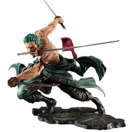 Novelty Games New One Piece Anime 16cm Pvc Fugure Model Roronoa Zoro Action Figure Three Thousand World Collectible Toys For Children Gifts