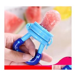 Party Favor Baby Teether Nipple Fruit Food Mordedor Sila Bebe Sile Safety Feeder Bite Orthodontic Nipples P1128 Drop Delivery Home G Dhxd9