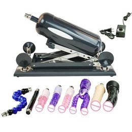 Sex Toys massager Fredorch New Update Machine with Dildo Attachments Automatic Love Vibrators for Man and Women Strong Motor
