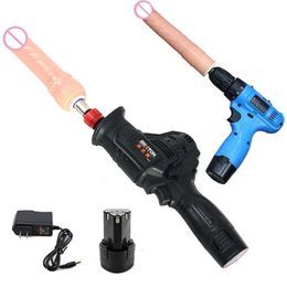 Sex Toys massager Electric Drill Automatic Rotating/thrusting Female Masturbation Love Machine Gun Dildo Adult for Women Ee5-1-1