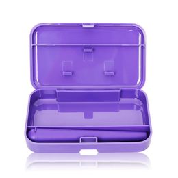 Portable Colourful Plastic Cigarette Case Dry Herb Tobacco Multifunction Preroll Rolling Roller Cigarette Holder Storage Box Horn Cone Sealed Container Tube