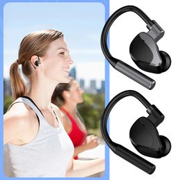 Ear hook earphones over ear Wireless Bluetooth 5.2 Ultralight Business Headset For Business Office Driving