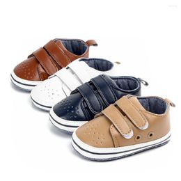 First Walkers Casual Pu Leather Baby Soft Anti-slip Shoes Moccasins Girls Boys Toddler 0-18 M