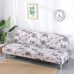 Chair Covers 150-215cm Elastic Printing Modern Style Sofa Bed Cover Home Office Folding Seat 1/2/3/4