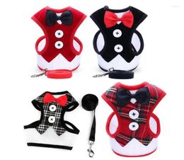 Dog Collars Pet Vest Type Chest Strap Cat And Evening Dress Bow Tie Small Products