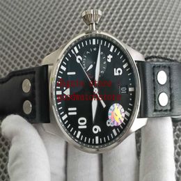 Mens ZF Factory Wristwatches Automatic Mechanical Black dial 7 Days Power Reserve Cal 51111 Movement Men Working Numeral markers &332U