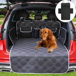 Dog Car Seat Covers Boot Protector Mat Waterproof Oxford Cloth Scratch-Resistant Nonslip Pet Dogs Cat Carrier Pad Travel Accessories