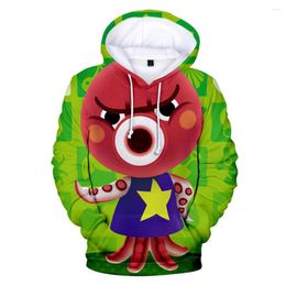 Men's Hoodies Animal Crossing 3D Personality Casual Sweatshirt Dropship Men/women Cute Hooded Clothing Fashion For Kids