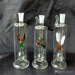 Multi-pattern hooks bongs accessories Glass Water Pipe Smoking Pipes Percolator Glass Bongs Oil Burner Rigs