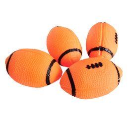 Rugby Football Pet Toys Enamelled Ball Dog Hair Grinding Teeth Cleaning Dog Training 122565