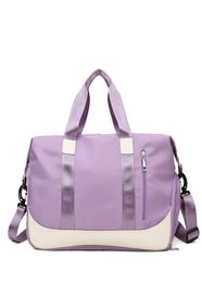 Duffel Bags Sport Duffle Bag Duffable Travel Gym Carry On bagagem Tote Weekender Bolsas para mulheres compartimento de calçados Pocket8550044
