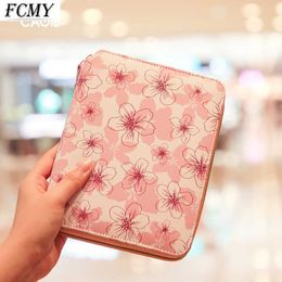 Kawaii A5 Zipper Replaceable Notebook Briefcase File Executive Folder Travel Notepad Suit Office Accessories