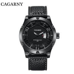 2021 Designer Men's Watch CAGARNY Multifunction Quartz Movement Golden Men Fashion Watches orologio di lusso236K