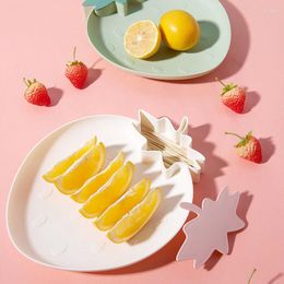 Bowls Nordic Style Plastic Fruit Plate Household Creative Lovely Large Dry Melon Seed Nut Candy Snack Plate8#