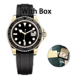 Luxury Men's Watch 40mm Black Dial Master Automatic Mechanical Watches Sapphire Glass Classic Folding Strap Super Luminous waterproof Wristwatch