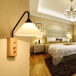 Wall Lamps Modern Led Lantern Sconces Industrial Plumbing Rustic Home Decor Korean Room Bed Head Lamp Bunk Lights