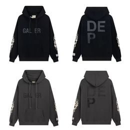 Gall Depts Ery Mens Designer Hoodie Women Hoodies Sweatshirts High Street Fashion Printed Tops Casual Loose Hooded Fleece T-shirt Sweaters