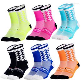 Men's Socks UGUPGRADE High Quality Cycling Men Compression Running Women Bike