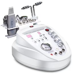 Portable 6 In 1 Diamond Microdermabrasion Dermabrasion Peeling machine Ultrasonic Massager Facial Skin Scrubber Photon Skin Care device