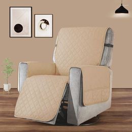 Chair Covers Single Recliner Plaid Sand Towel Pet Cushion Simple Knit Solid Colour Full Cover Functional Sofa Four Seasons Universal