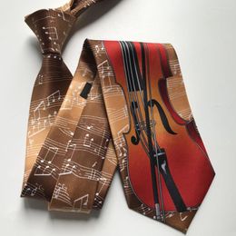 Bow Ties Designer Men Fashion Music Tie Musician Artist Musical Necktie