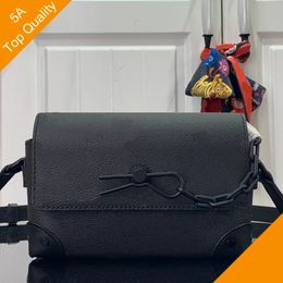 Moda çantaları erkekler mini zincirler Tote Cowhide Deri Tuval Çantalar Yumuşak Paket Yumuşak Flep Yumuşak Flep Sıradan Dünya Tenis Trend Kalitesi