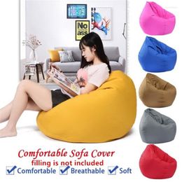 Chair Covers Bean Bag Cover Washable Ultra Soft Corduroy Sturdy Zipper Beanbag For Organizing Sack Kids Adults