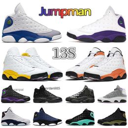2023 Light coloryway mens womens outdoor sports shoes Authentic Jumpman 13 13s Designer Sneakers French Blue Playground Red Flint Designer Sport JORDON JORDAM