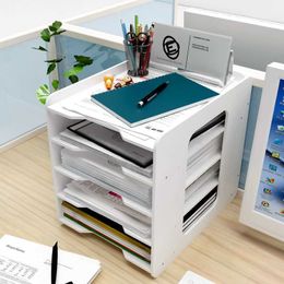 5 Layers Multifunction Document Trays File Papepr Letter Holder Stationery Storage Waterproof Desk Organizer Office Accessories