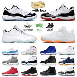 Basketball Trainers Jumpman 11 11s Sneakers Men Women Shoes Citrus Sports Varsity Red Concord Bred Low Legend Blue Space Jam Gamma Rose Gold JORDAM