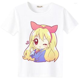 Men's T Shirts Aikatsu Hoshimiya Ichigo Kiriya Aoi Cosplay T-shirt Men Girl Shirt Summer Short-sleeve Tees Tops