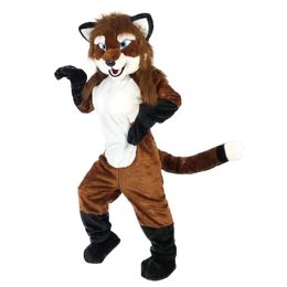 Christmas Miss Fox Mascot Costume Party Dress Outfits Clothing Carnival Adult Anime Costumes