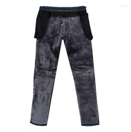 Motorcycle Apparel 2022 Models Riding Jeans Locomotive Fall And Winter Windproof Warm Stretch Plus Cashmere Pants Men