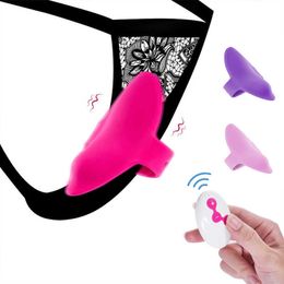 Beauty Items Wireless Wearable Panties Vibrator 10 Speeds Vibrating Remote Control Oral sexy Clitoris Stimulator Erotic Toys for Women