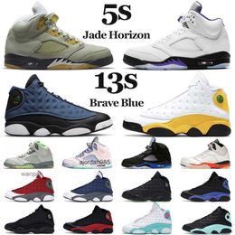 2023 5 5s men basketball shoes 13 13s women mens trainers sports sneakers Jade Horizon Easter Concord Brave Racer Blue Black Cat Chicago JORDON JORDAM