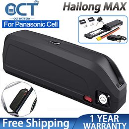 Hailong Max Electric Bicycle 36V 48V 52V 20Ah 28Ah 17Ah Rechargeable Lithium Ion Ebike Battery for 750W 1000W 1500W Ebike Motor