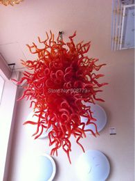 Chandeliers Big Size Murano Glass Hallway Ceiling Light With LED Bulbs