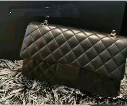 7A Classic Flap Designers cross Bag Caviar Grain Cowhide Fashion Handbag Women's Wallet Golden Chain Shoulder Bags Official France imported Genuine leather 659