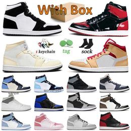 Coconut Milk 1 Jumpman Basketball Shoes Chicago Women 1s Sneakers Shadow Rebellionaire Bred Patent Men Trainers Paris White Banned Surfaces JORDAM