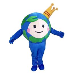 The Earth Tellurion Terrestrial Globe Tellurian Mascot Costume Adult Cartoon Character Club Activities Farewell Halloween Party