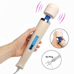 Beauty Items 31cm Big Magic Wand EU Plug Vibrators Women Masturbator Body Massager Clitoris Vagina Nipple Stimulator Erotic Toys For sexy Shop