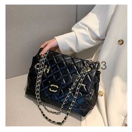 Designer Channel Borsa Chanelle Tote Borsa a tracolla Messenger Marchi di moda Lussuosa borsa a tracolla da donna di grande capacità con catena di diamanti nera di alta qualità