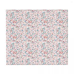 Table Mats Dish Drying Mat For Kitchen Colourful Terrazzo Drainer Absorbent Pad Tea Towel Placemat