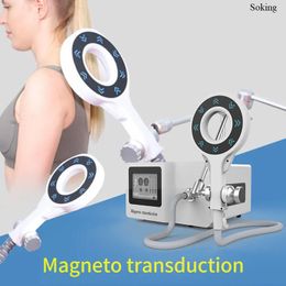 Pulsed Electromagnetic Field Super Transduction Therapy Machine Extracorporeal Magneto Physicotherapy Pain Relief PMST Equipment For Joint Diseases