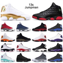 2023 cheaper Men Women 13s Basketball Shoes Jumpman 13 Red Flint Hyper Blue Court Purple Chicago Lakers Rivals Mens Trainers Sport Sneakers JORDON JORDAB