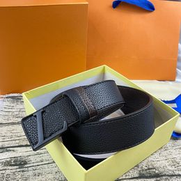 Men Fashion Designer Belts Womens Mens 069 L02 Black Business Women Casual Big Gold Buckle belt with The length can be cut by yourself classic accessories Letters