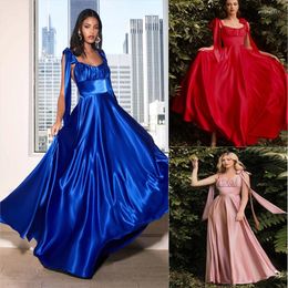 Casual Dresses Sexy Prom Night For Woman Blue Red Pink Long Cross Back Evening