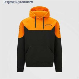 Men's Hoodies Sweatshirts F1 Hoodie McLaren Team Sports Long Sleeve Formula One Jacket Outdoor Off-Road Warm Autumn And Winter Pullover Ra E6RD