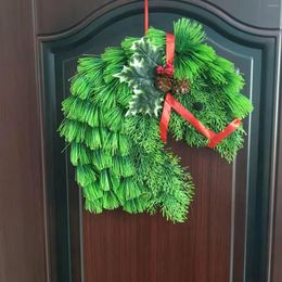 Party Supplies Live Wreaths Foam Heart Wreath Christmas Horse Head Door Welcome Sign For Front With Led Light Gnomes All Seasons