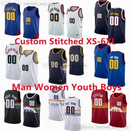 Custom Stitched XS-6XL Basketball Jersey With 6 Patch 50 Aaron 1 Michael Gordon Porter Jr. 9 Davon Reed 10 Jack White 11 Bruce Brown 21 Collin Gillespie 6 DeAndre Jerseys